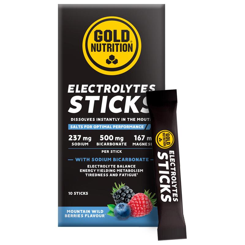 Gold Nutrition - Electrolytes Sticks x10      5,90€  GOLD NUTRITION Gold Nutrition - Electrolytes Sticks x10  (12)  