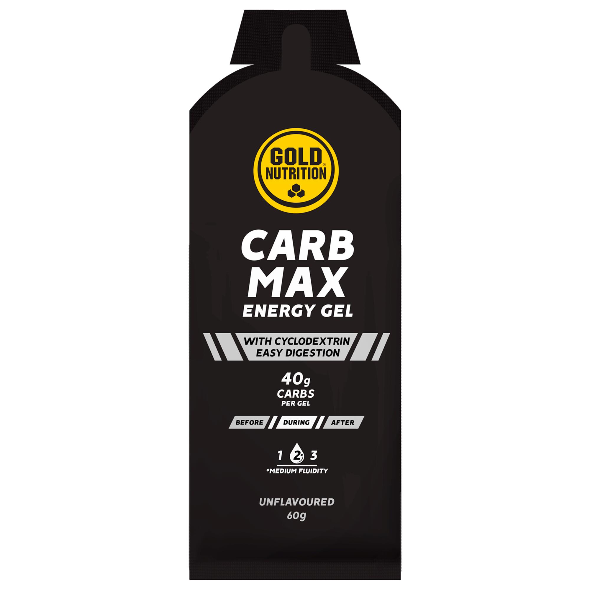 Gel energético gold nutrition barb max energy gel 60gr