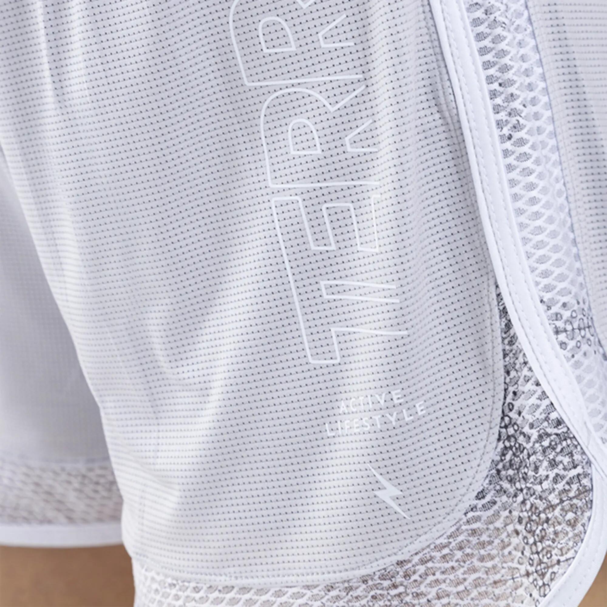 Short de running para Mujer Terret con licra Kyori - blanco 4/4