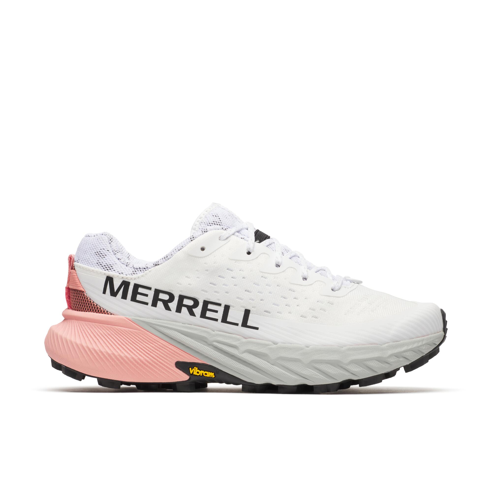 MERRELL Women's Merrell Agility Peak 5 Trail Running Shoes - White/Pink