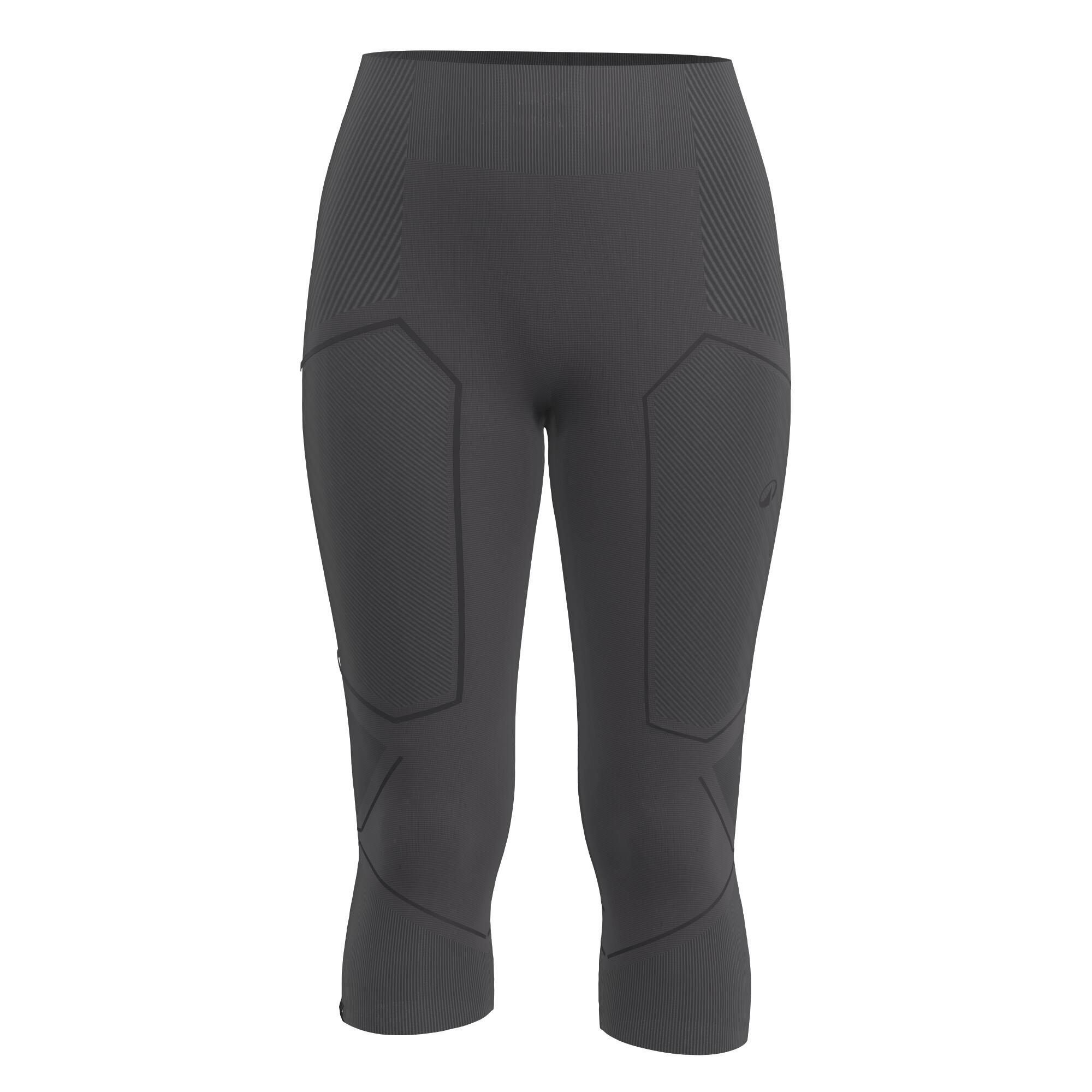 Collant thermique et extensible femme, BL BOT 900 tech 3/4 gris 2/12