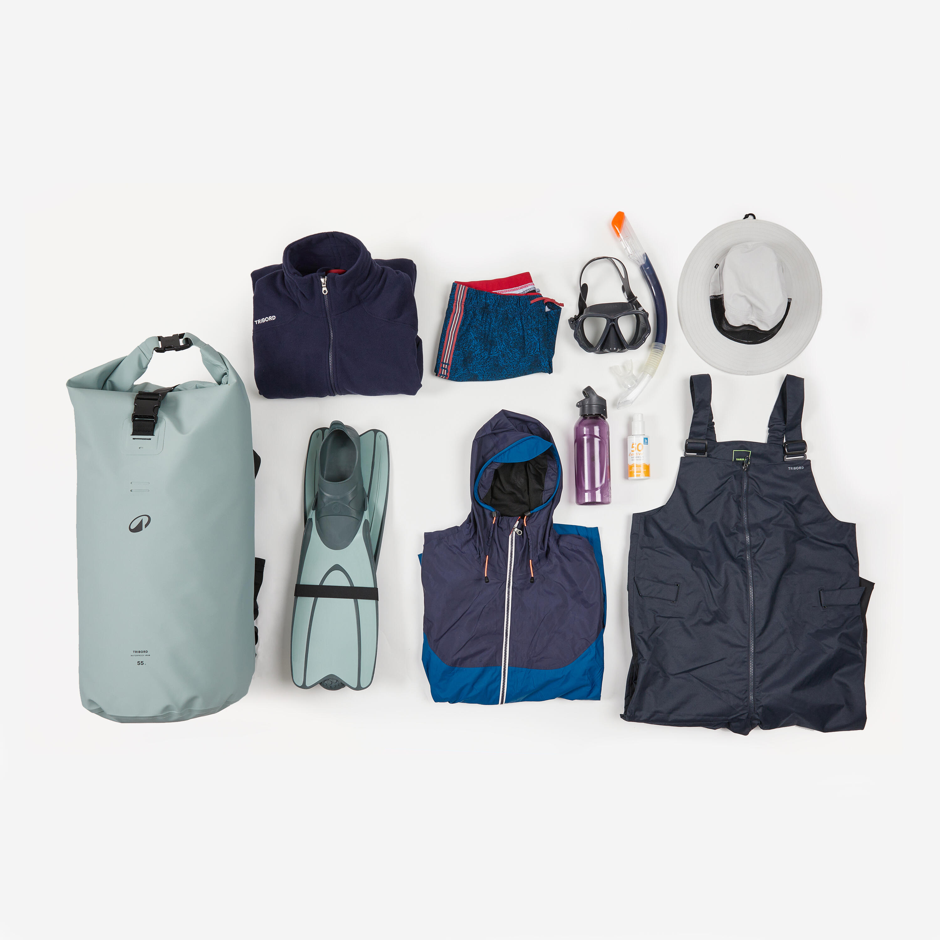 Sac étanche (IPX6) 55L - Kaki 8/8