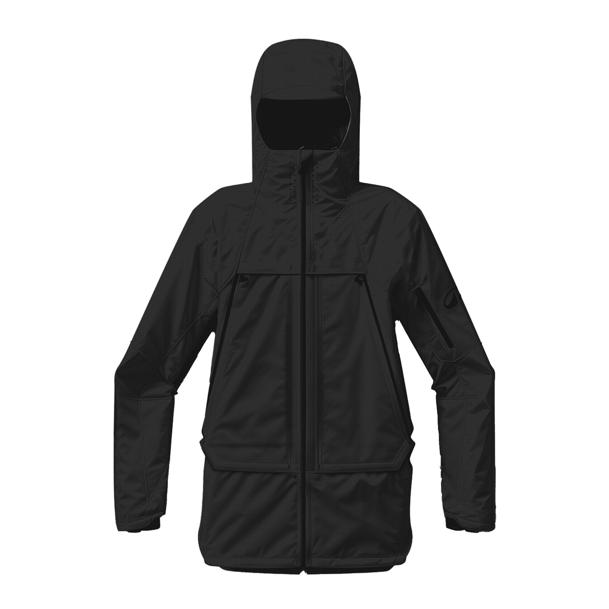 Women's Waterproof Freeride Ski Jacket FR900 - Black