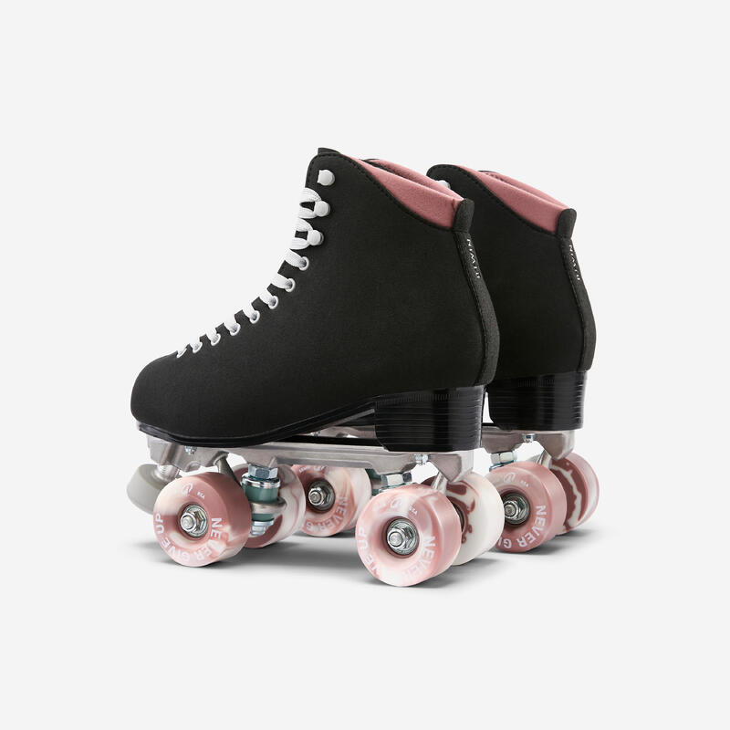 Roller skate QUAD Dancing D500 black OXELO Decathlon