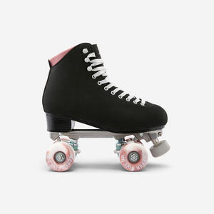 Patines sobre ruedas QUAD Dancing D500 negros