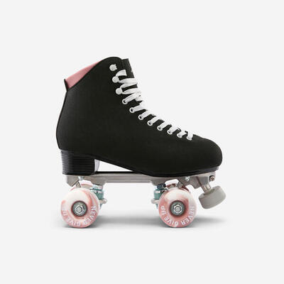 Patines sobre ruedas QUAD Dancing D500 negros