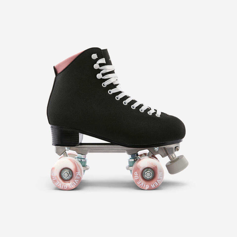 Chicago Skates Patins à roulettes doublés en cuir pour femme et fille