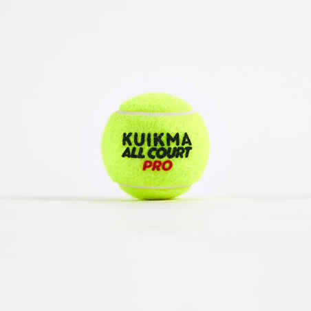 Versatile Tennis Ball All Court Pro 4-Pack