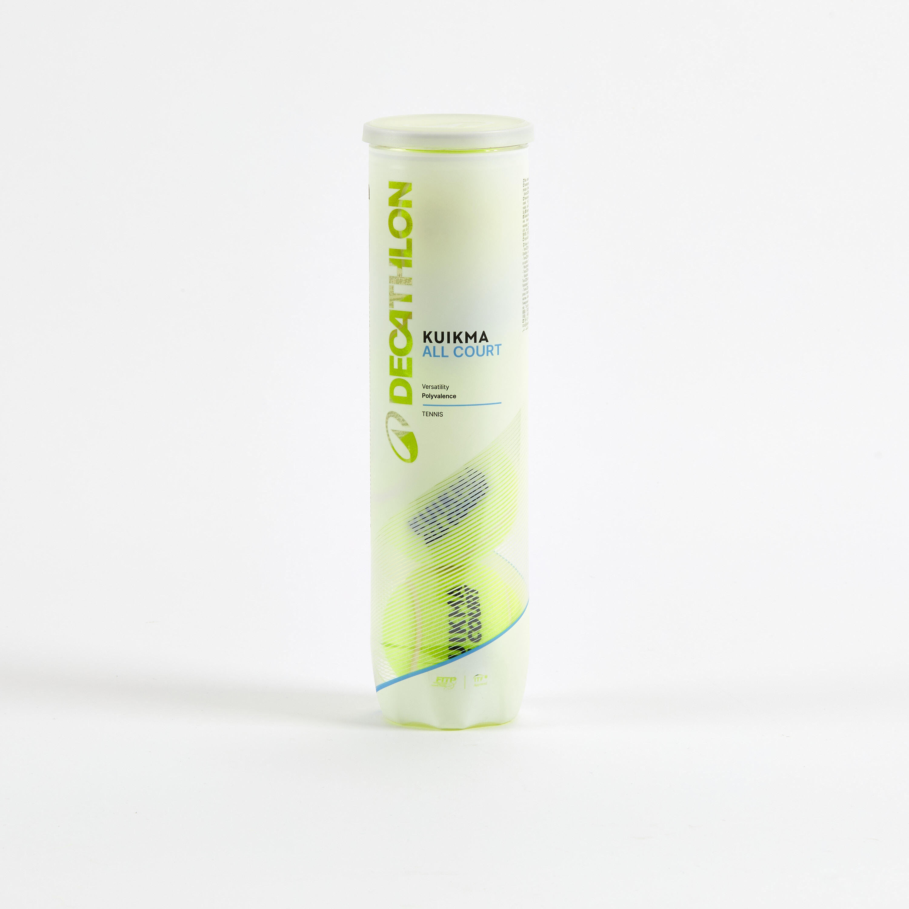 Versatile Tennis Ball Confort 4-Pack - Yellow
