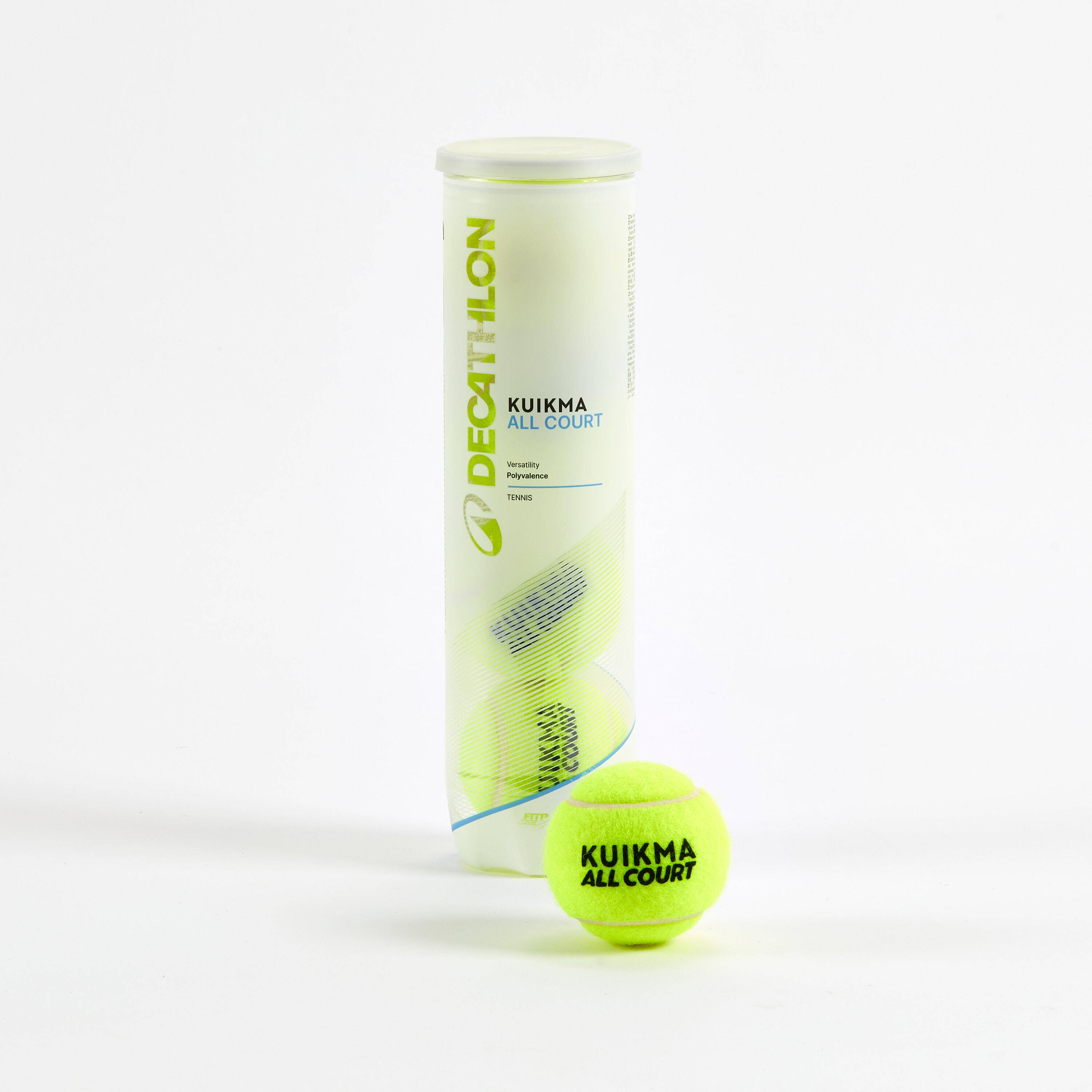 Versatile Training Tennis Ball All Court Pro 4-Pack -  4