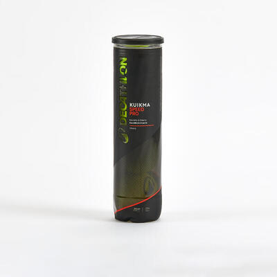 Tennisbälle TB Speed Pro - 4er-Dose gelb