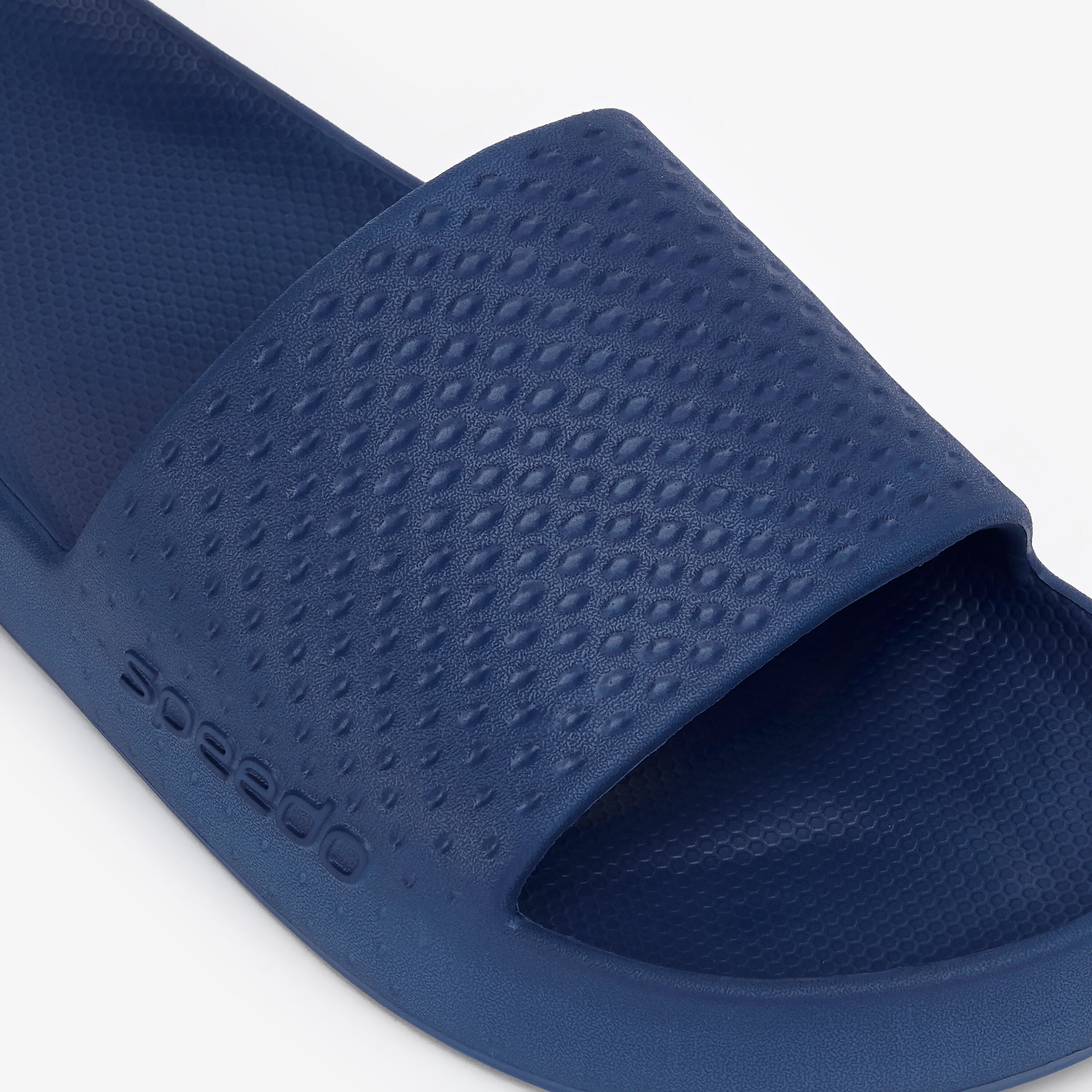 Badslippers heren Entry essential blauw 4/4