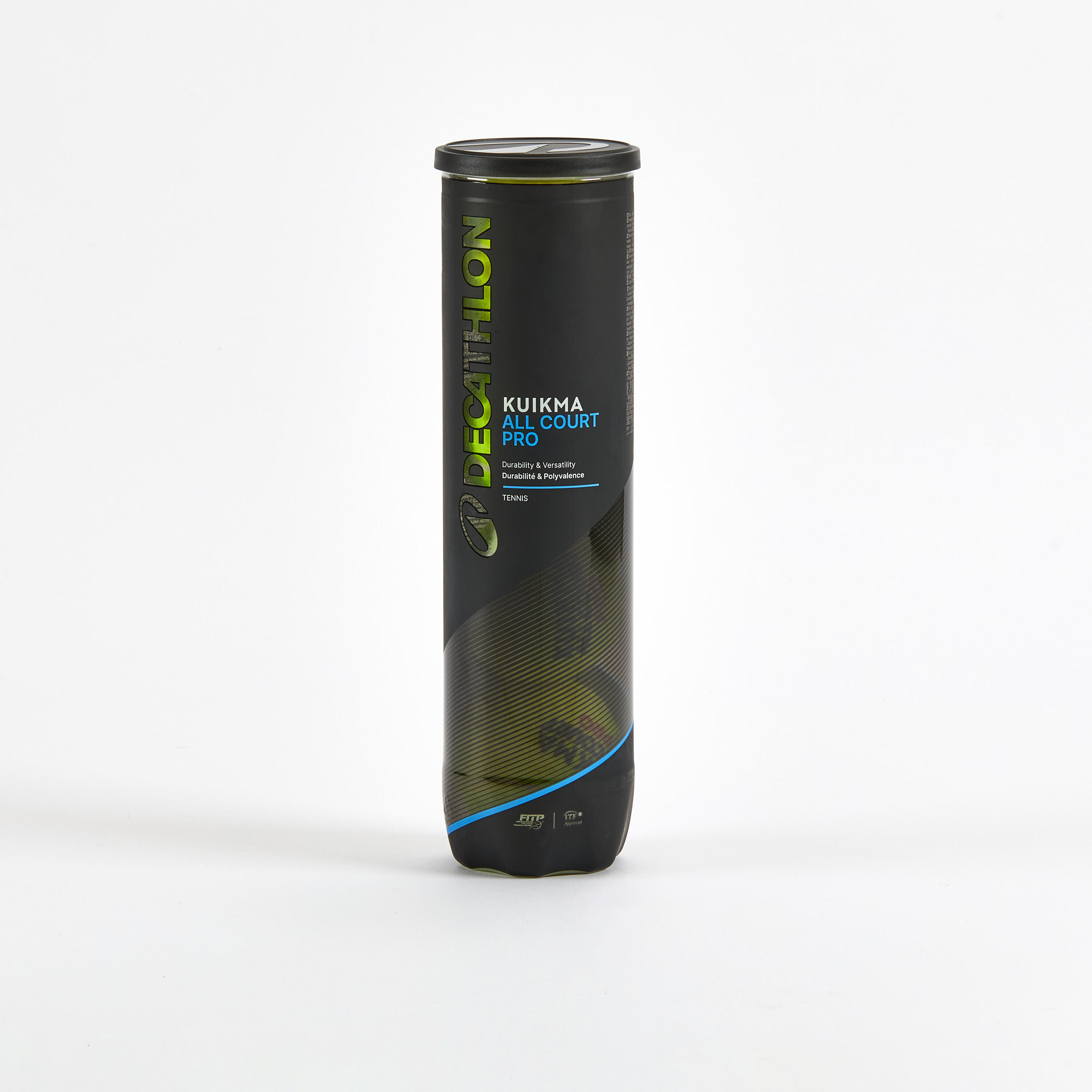 KUIKMA Tenisové loptičky Comfort Pro univerzálne 4 ks žlté