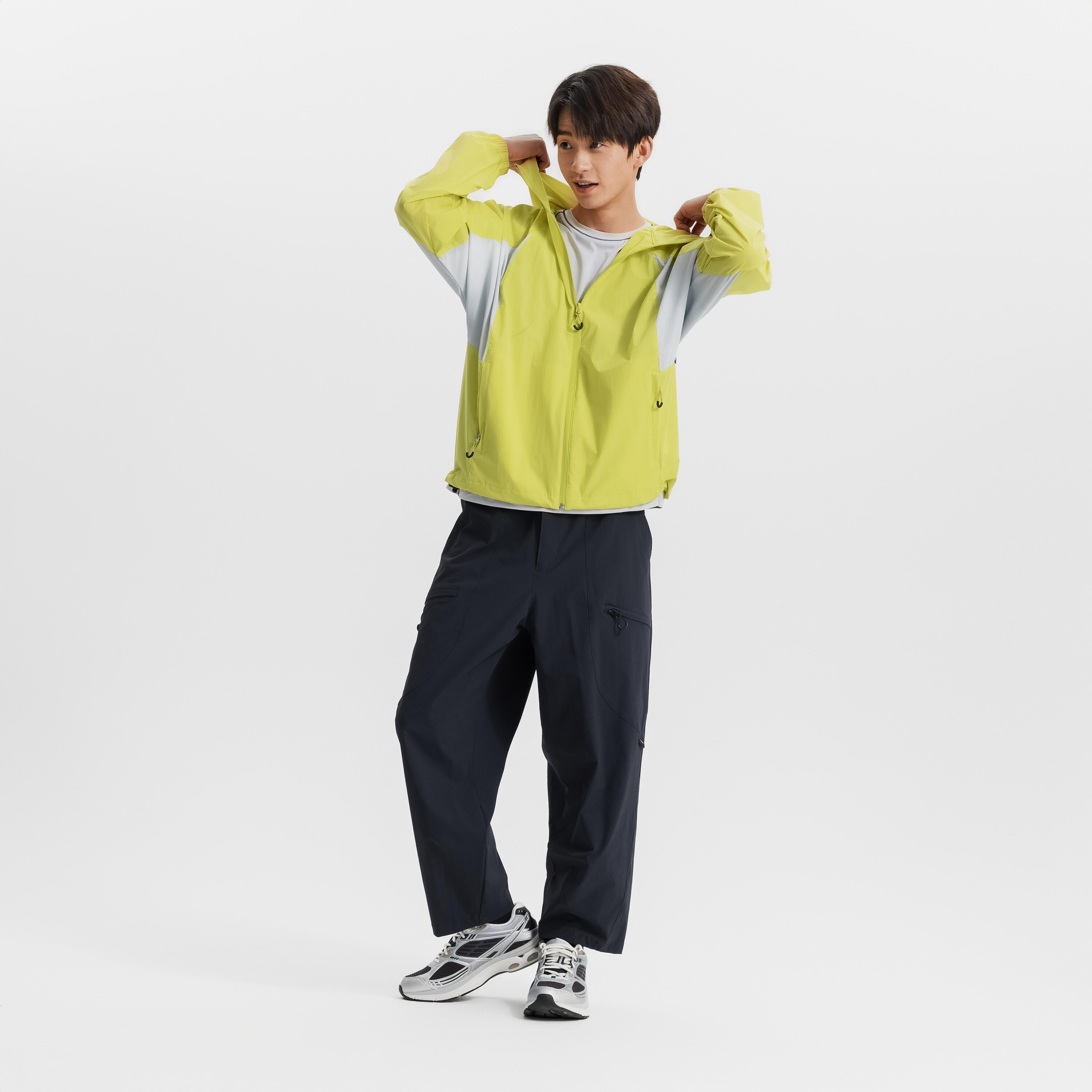 【KIXI】★(UNISEX) Cation Brush Tapered Pants Hybrid Pants | Zhik Canada