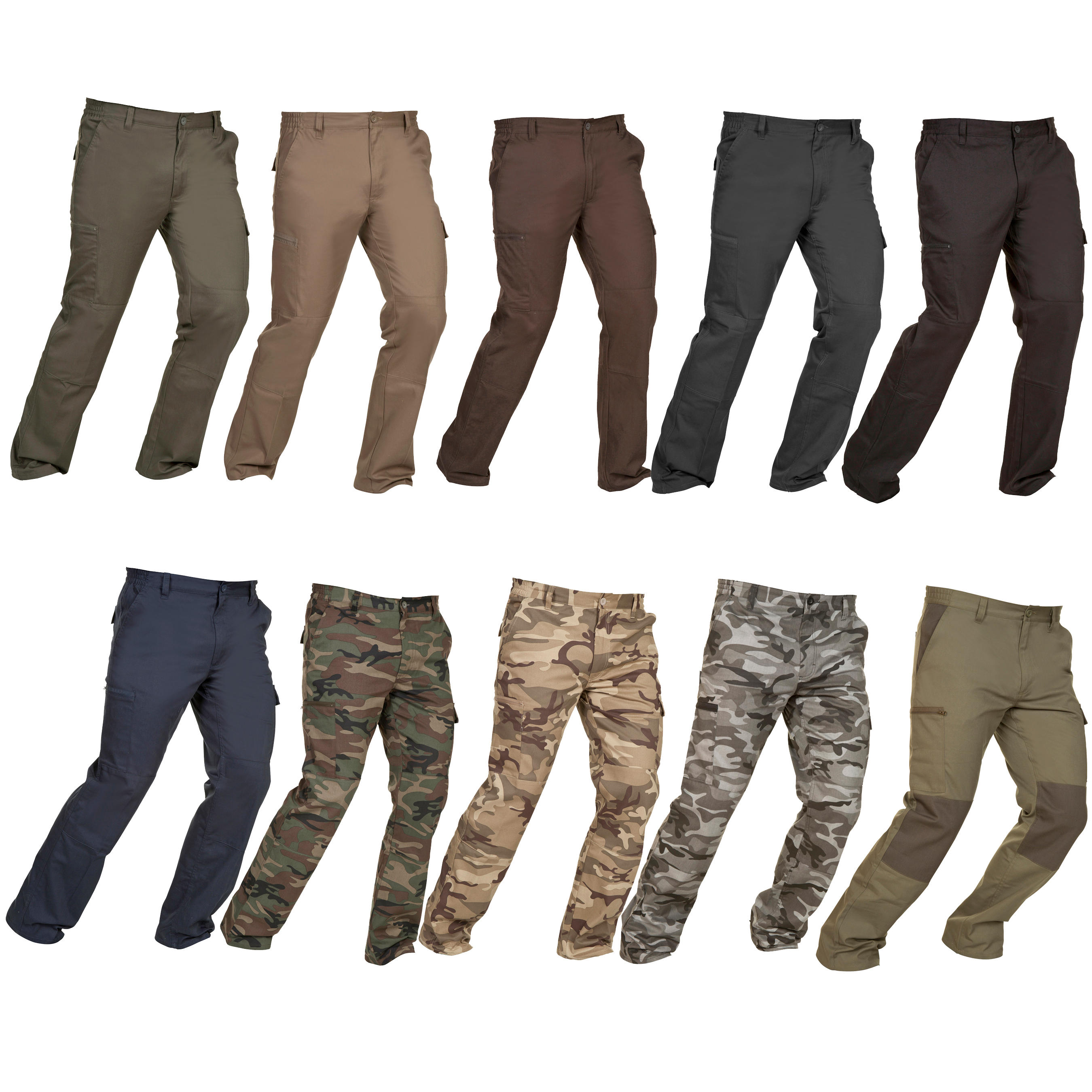 ST300 Durable Hunting Trousers - Brown