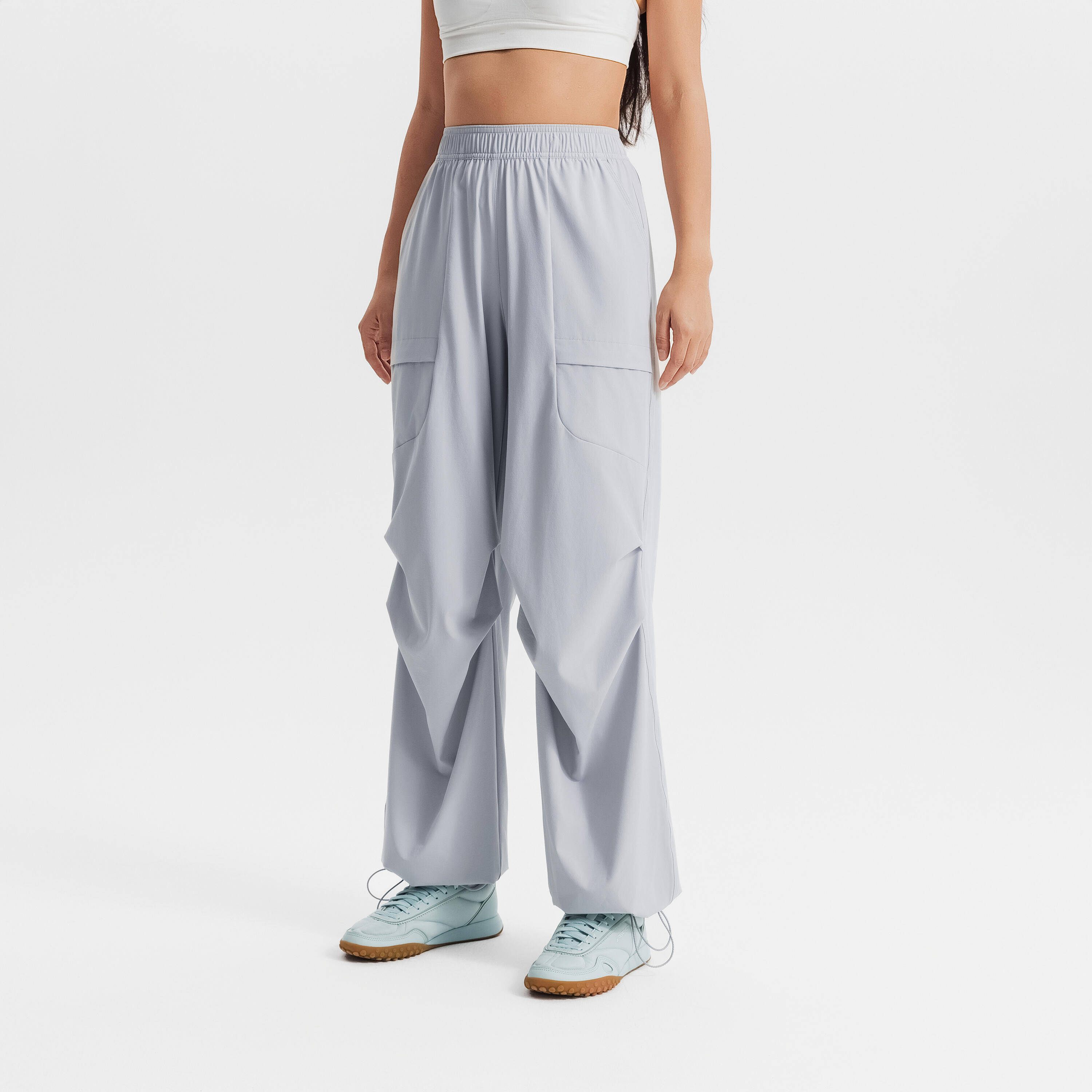 Sportswear PANT oversize UV&COOL- pearl grey -  2