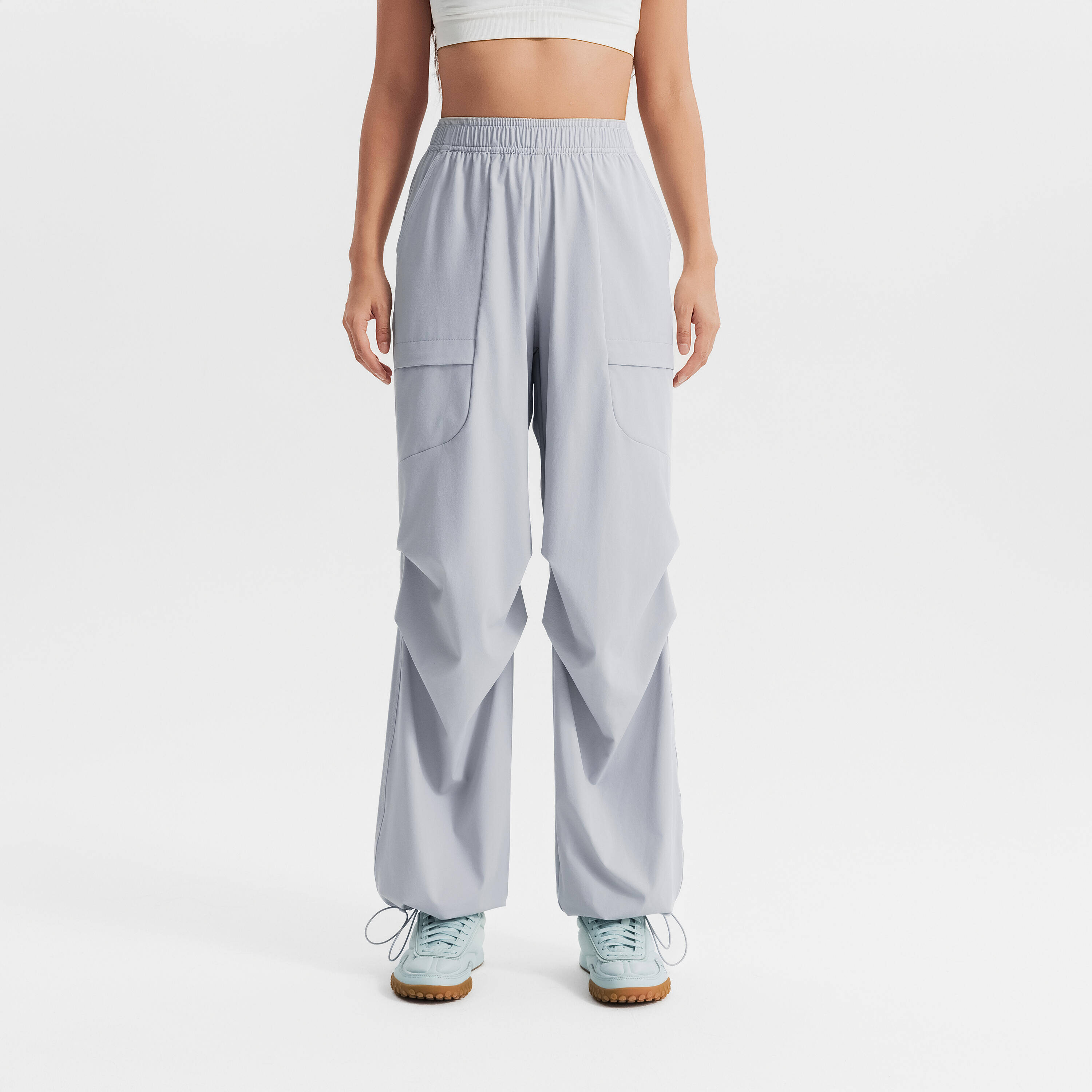 Sportswear PANT oversize UV&COOL- pearl grey -  1