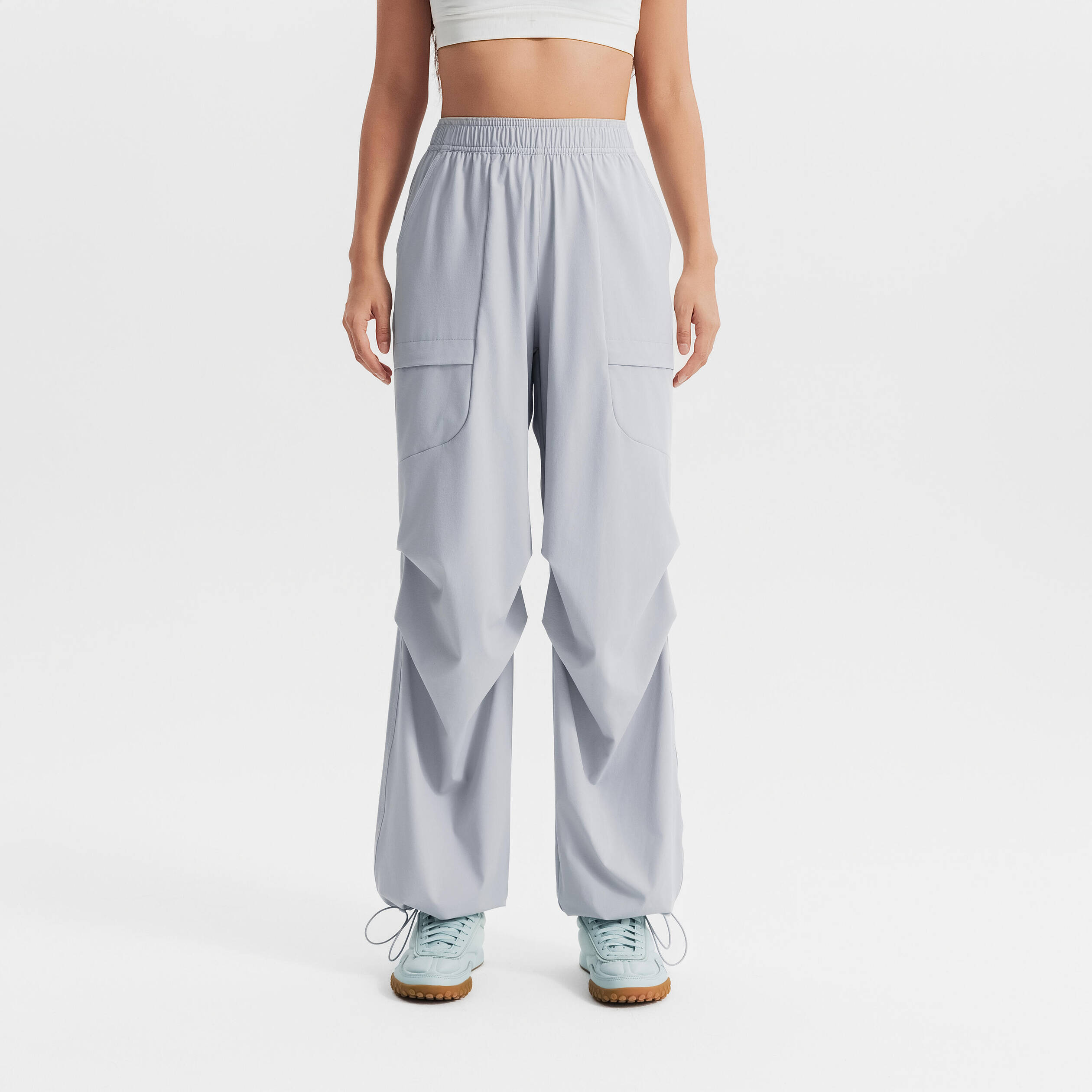 Sportswear PANT oversize UV&COOL- pearl grey
