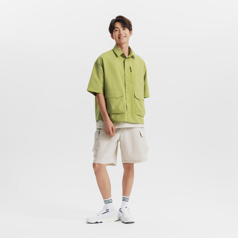Cămașă Seerucker unisex, Lifetech, Verde