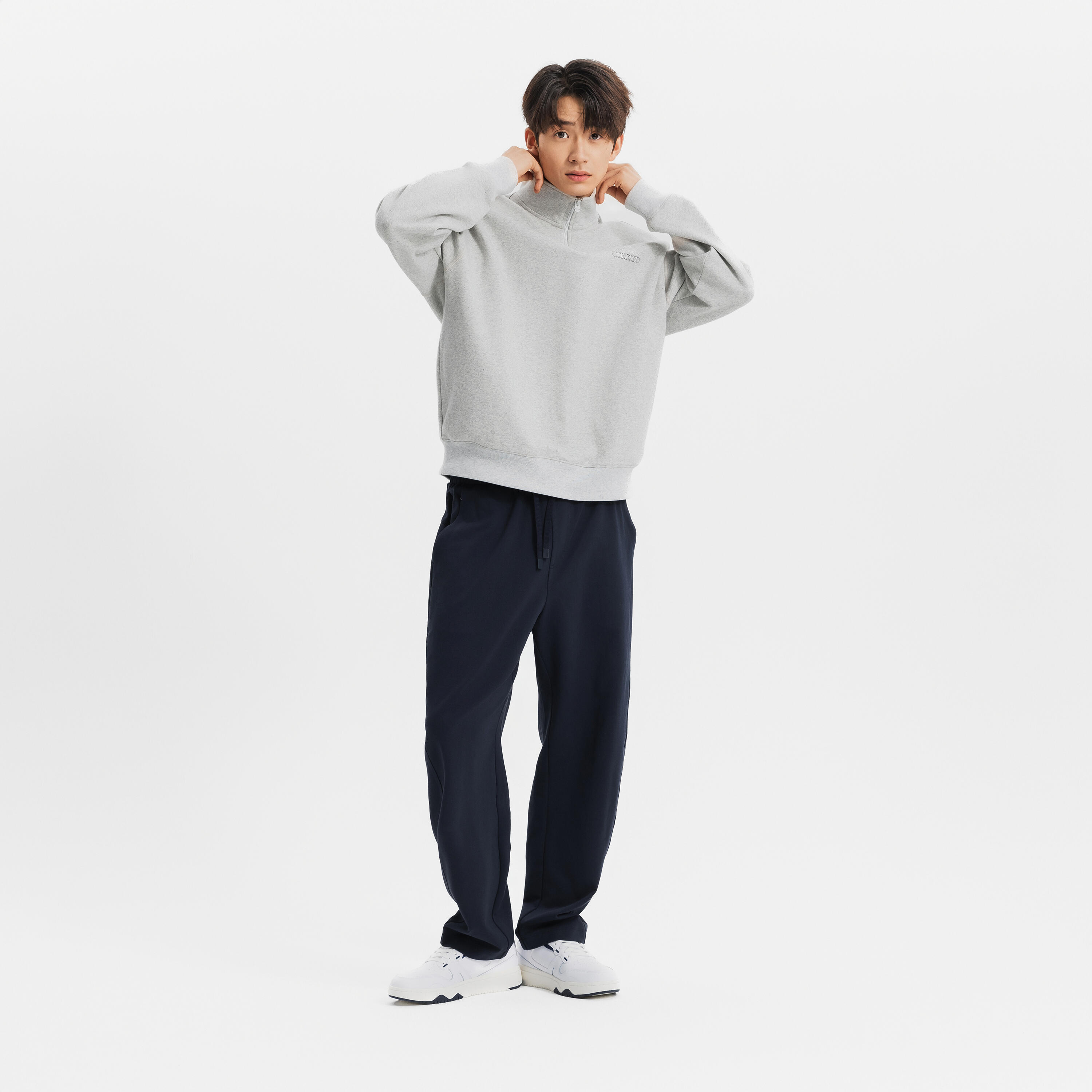 メンズウェア #ACTIVE MOCK NECKN SWEAT - GRAY Impact Run AT 1/2 Zip - Joe's New Balance Outlet