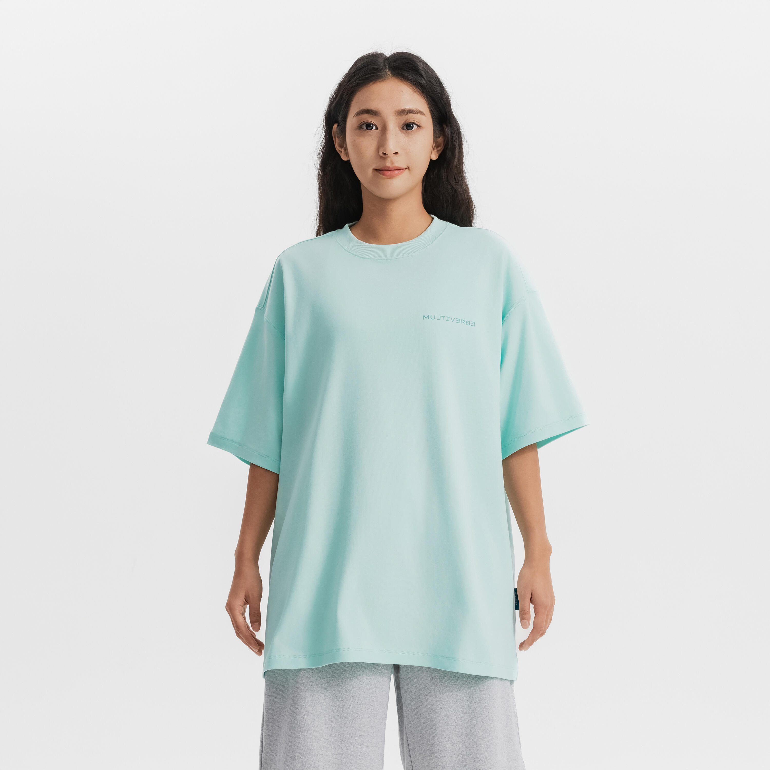 Tシャツ・カットソー ANDERSSON BELL Woman T-Shirt Mint ATB894W PLMI PALE MINT Ladies T-shirt Basic mint - Stafit OÜ