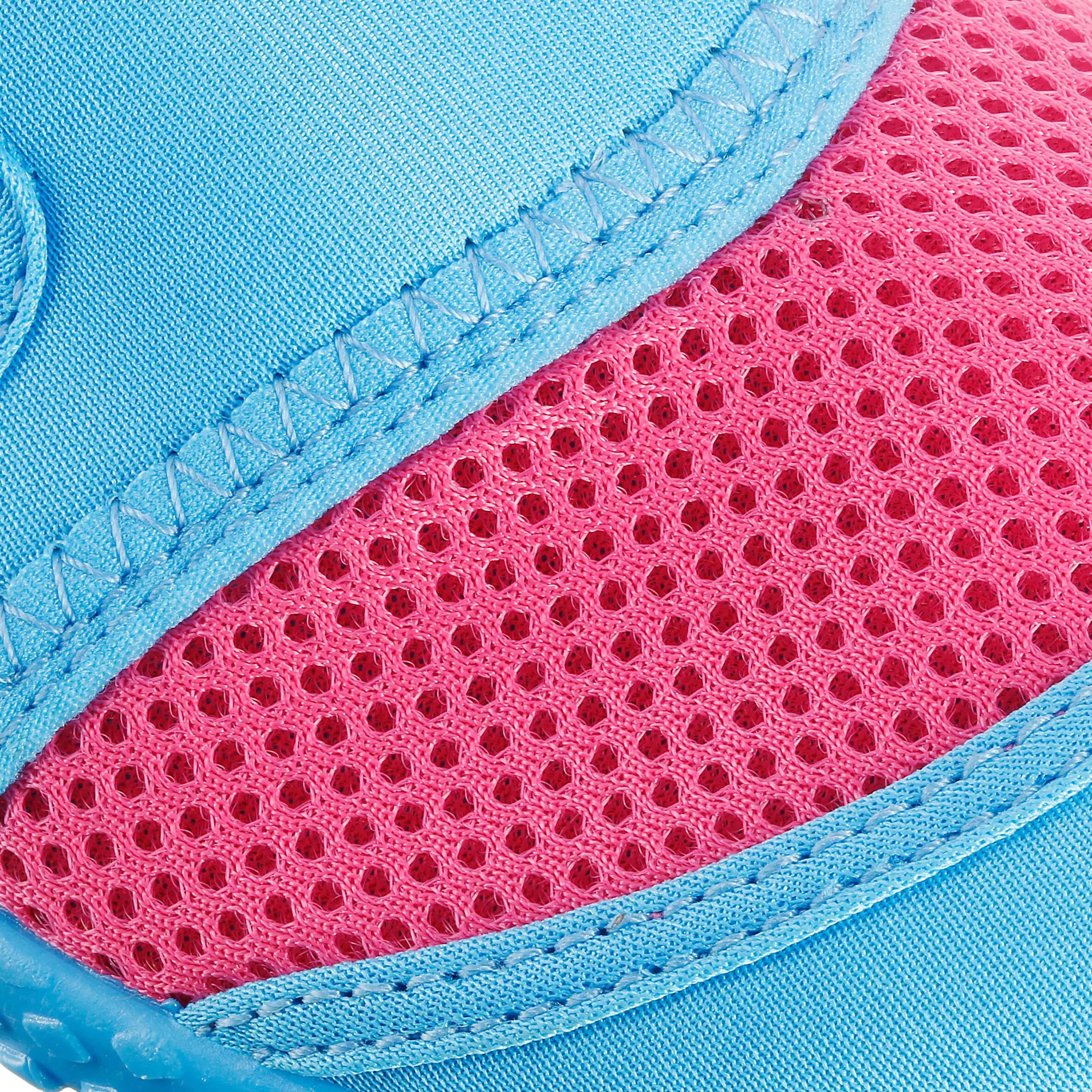 100 Junior Aquashoes - Blue Pink 10/11