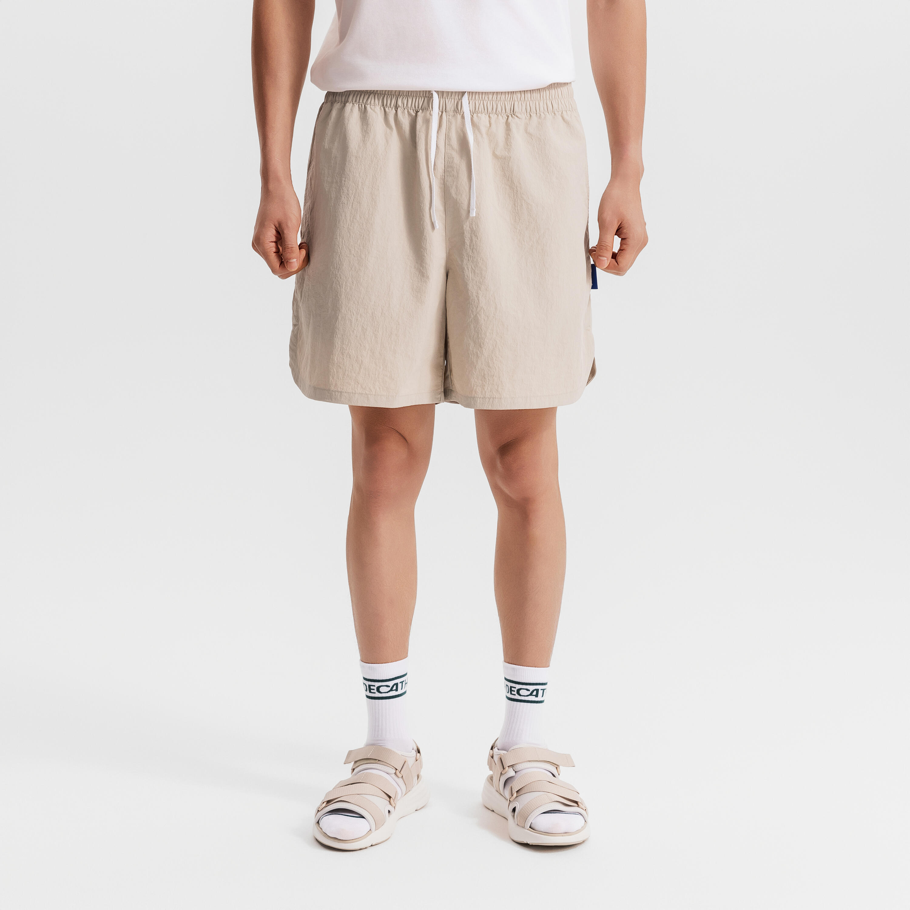 Woven shorts, Elementals - Light beige