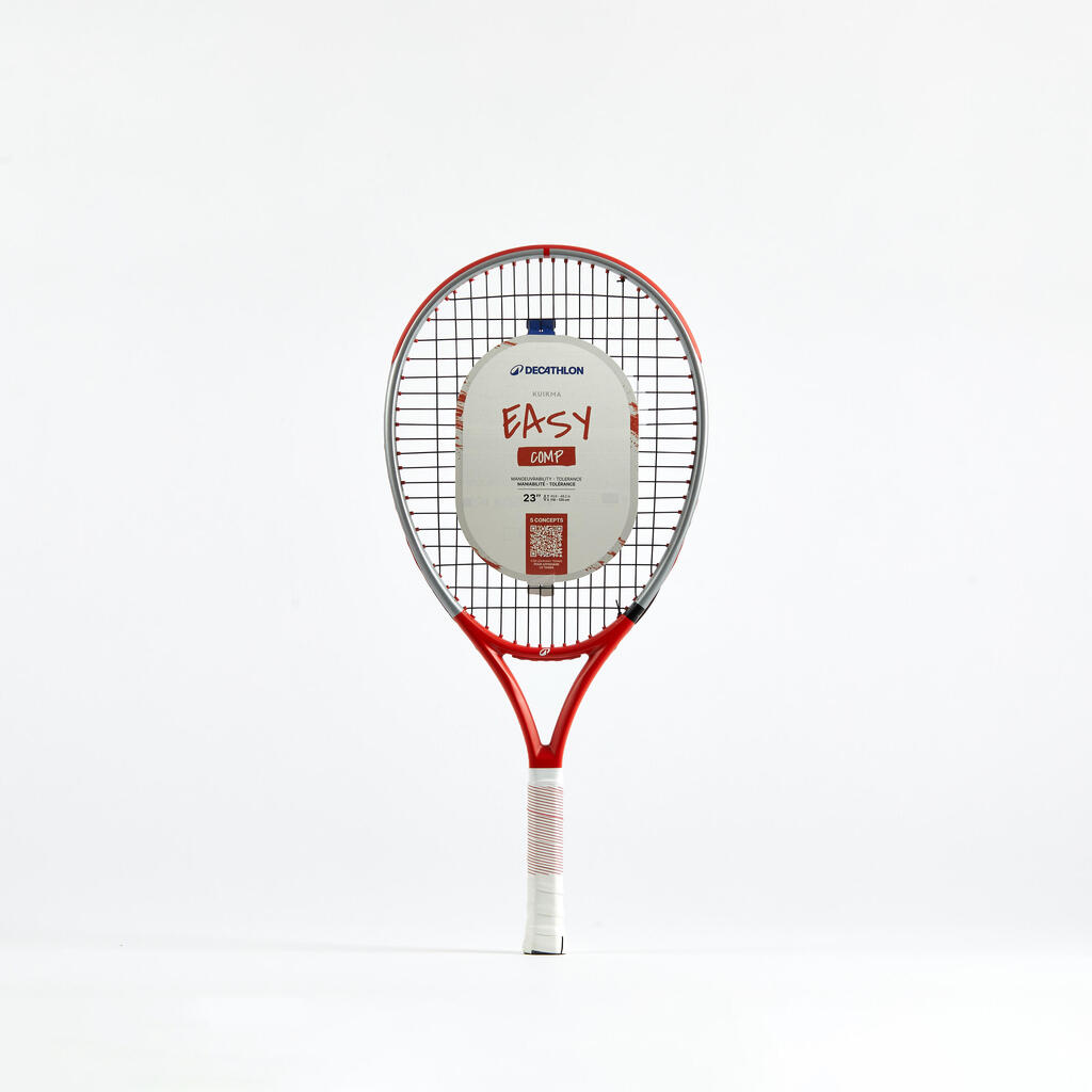 Crveni dečji reket za tenis EASY COMP 23