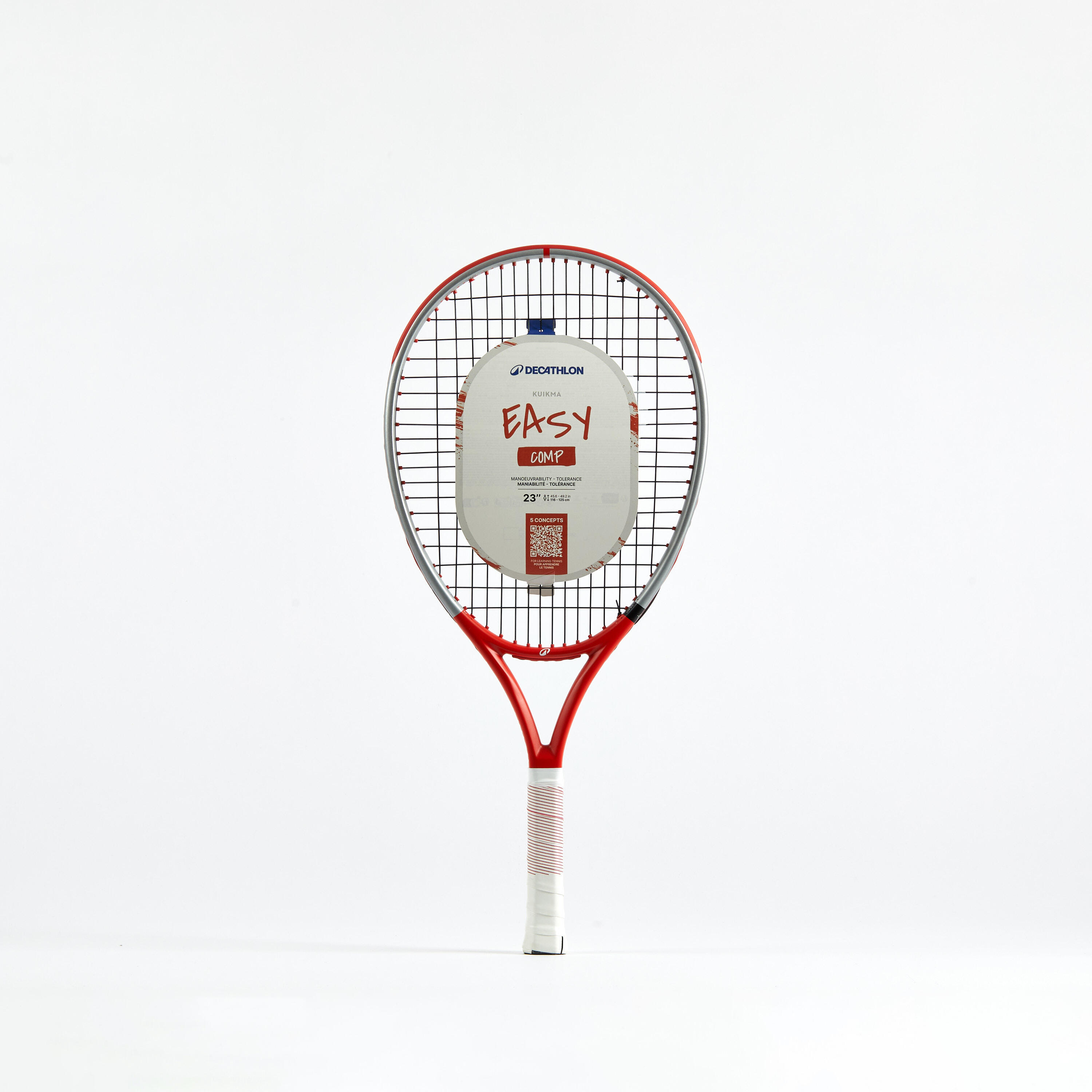 Kids' Tennis Racket Easy Comp 23" - Red