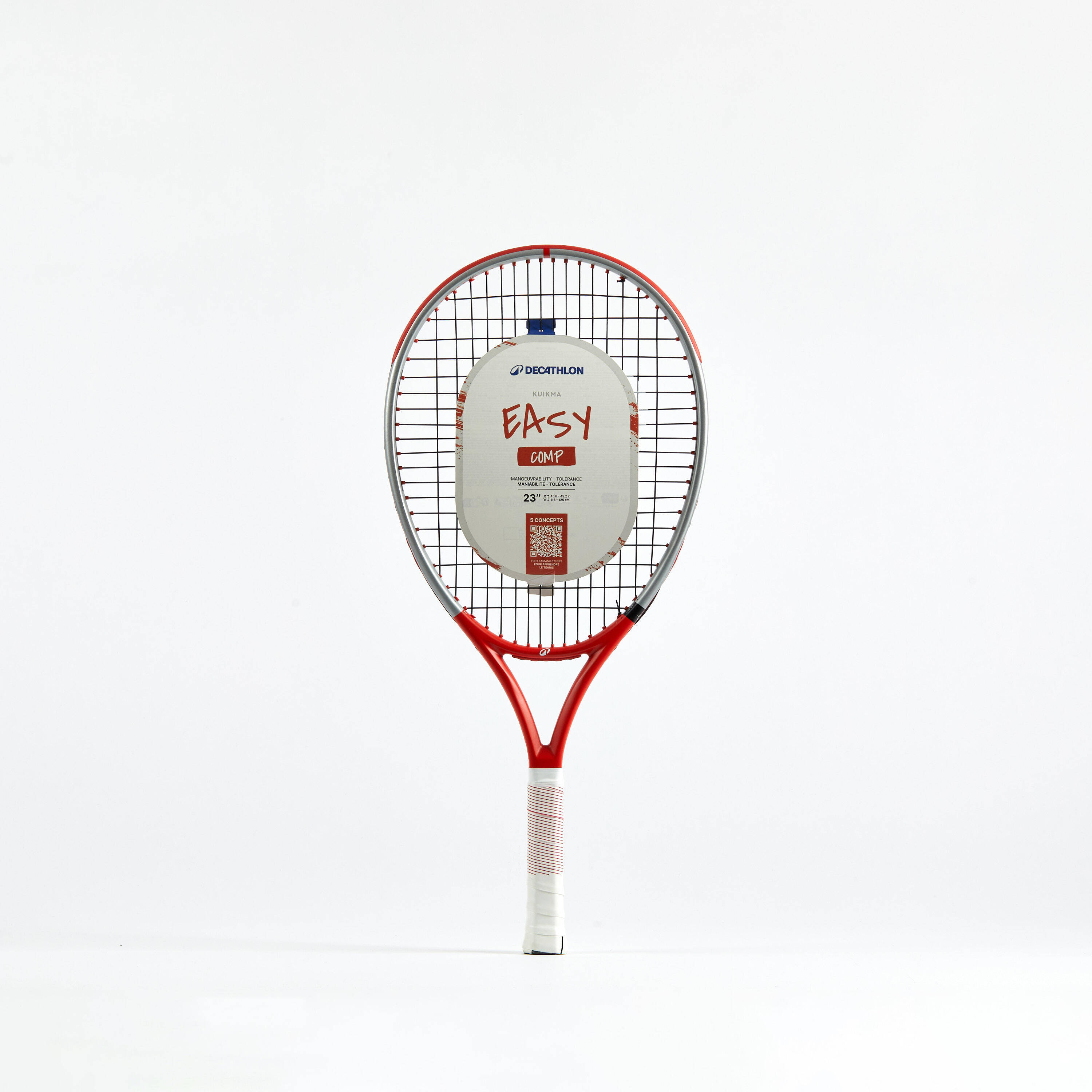 Kids' Tennis Racket Easy Comp 23" - Red -  2