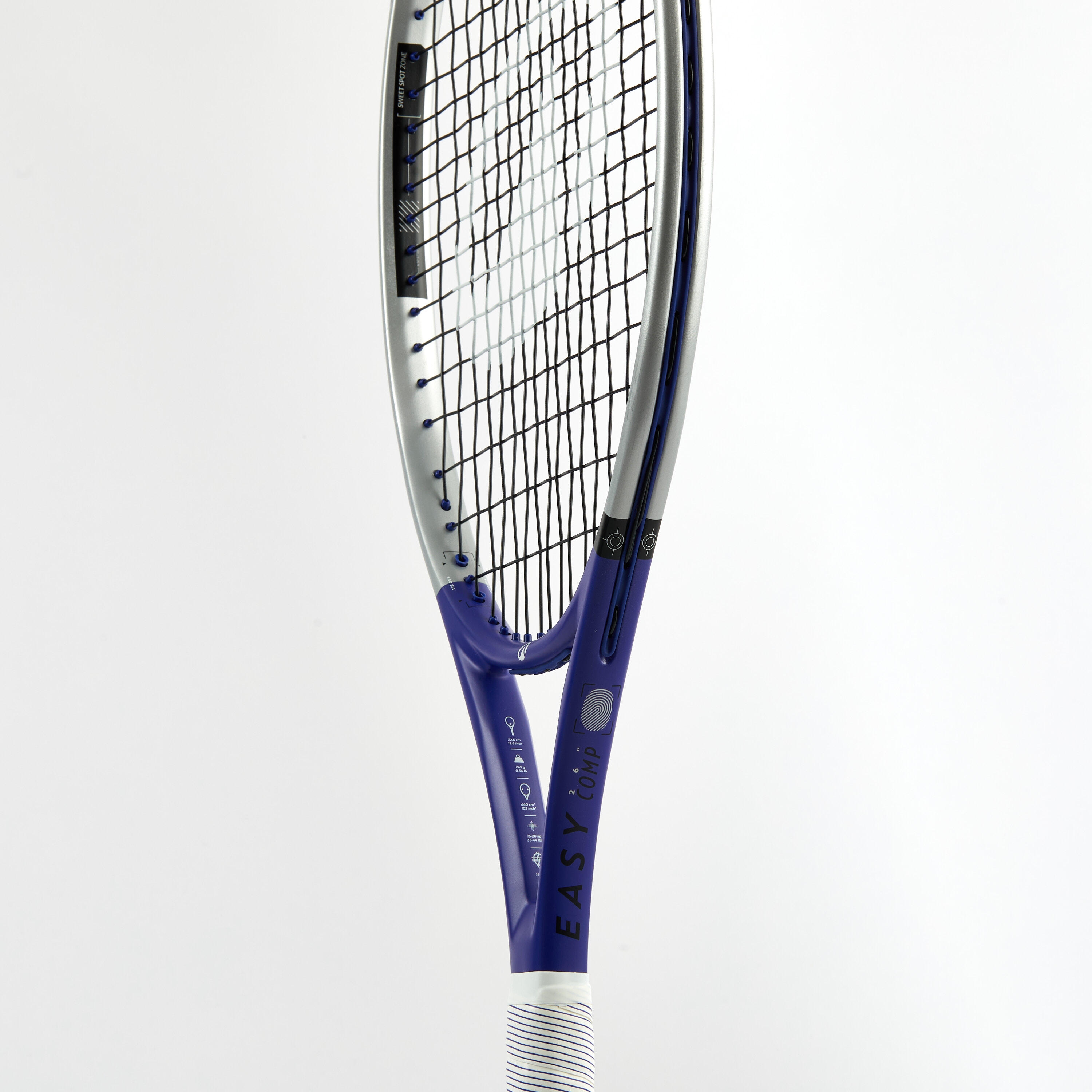 KUIKMA Detská tenisová raketa Easy Comp 26" žltá bez · záber 8