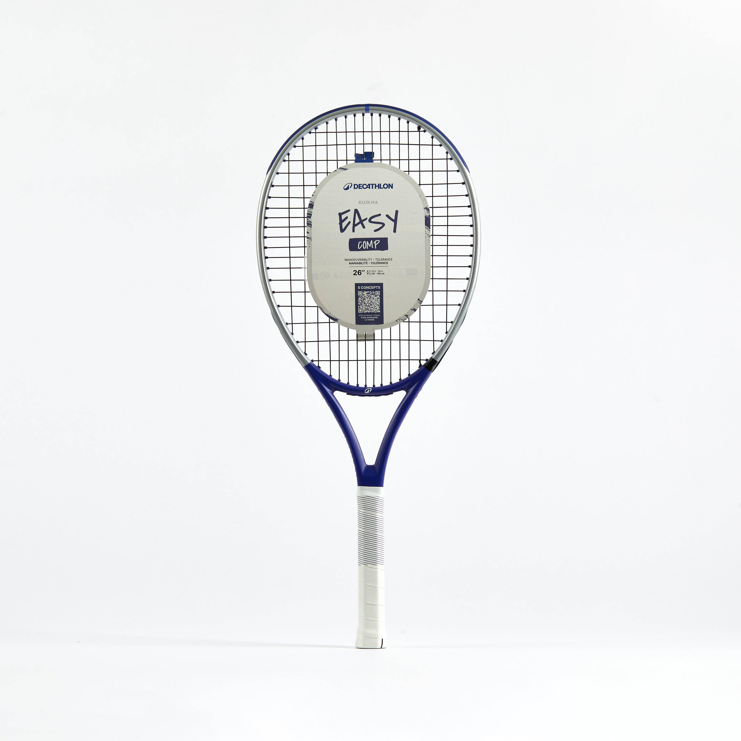 Kids' Tennis Racket Easy Comp 26" - Purple -  2