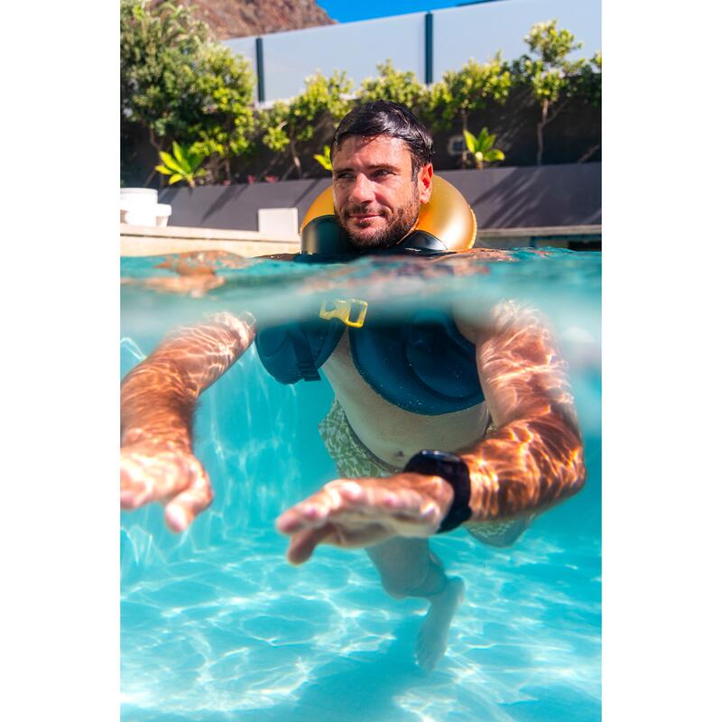 Yetişkin Şişme Yüzme Yeleği - Mavi/Sarı - Swimvest