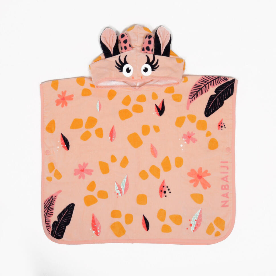 Ponczo dla malucha Nabaiji Żyrafa