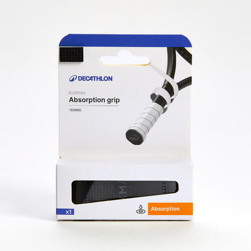 GRIP DE TENNIS ABSORB NOIR