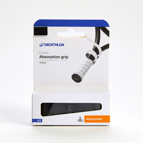 GRIP DE TENNIS ARTENGO ABSORB NOIR