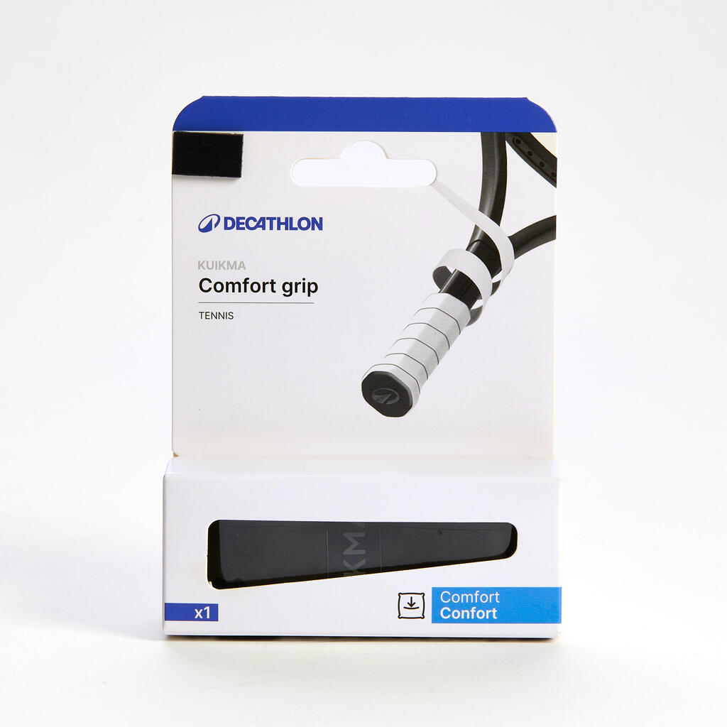 Črn teniški grip TA730