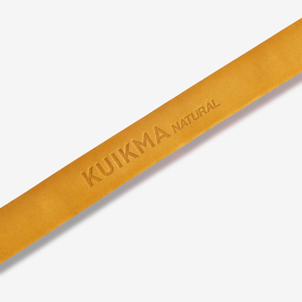 Rjav usnjen grip