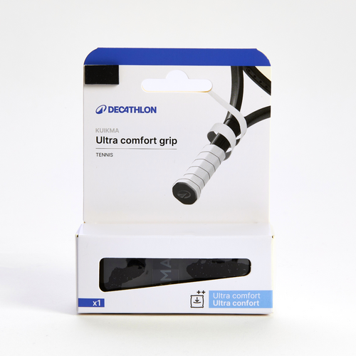 GRIP DE TENNIS ULTRA CONFORT NOIR