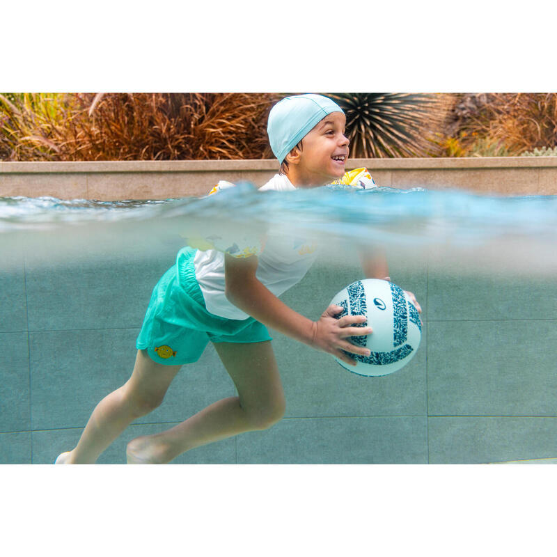 Bonnet de bain tissu Bébé - Manta menthe