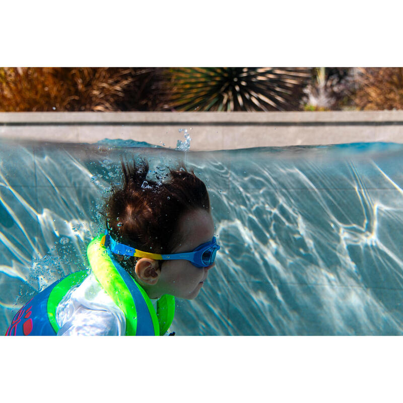Vestă Înot Spumă Swimvest Albastru/Verde