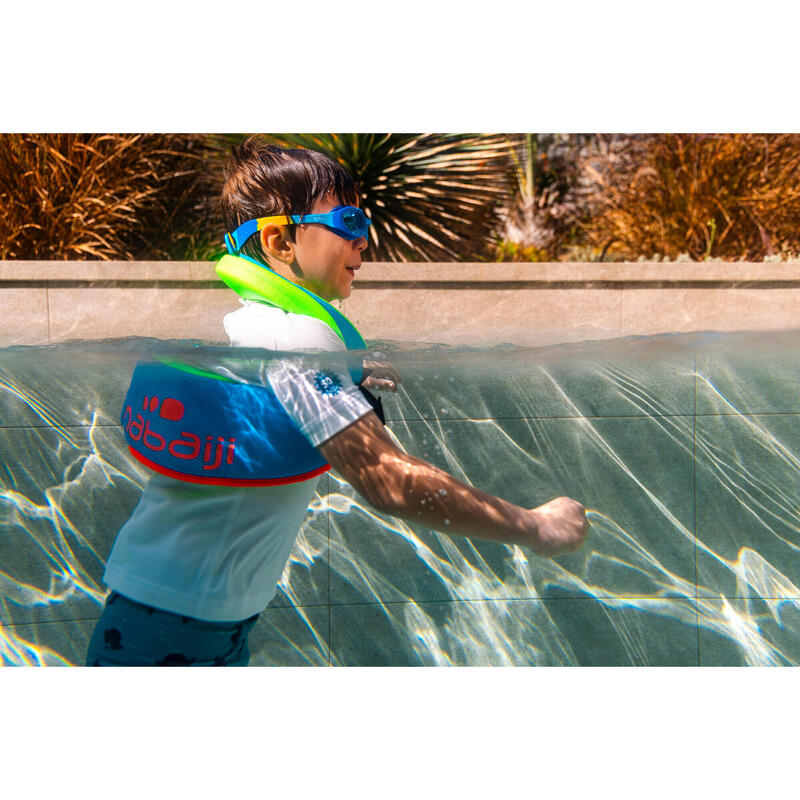 Vestă Înot Spumă Swimvest Albastru/Verde