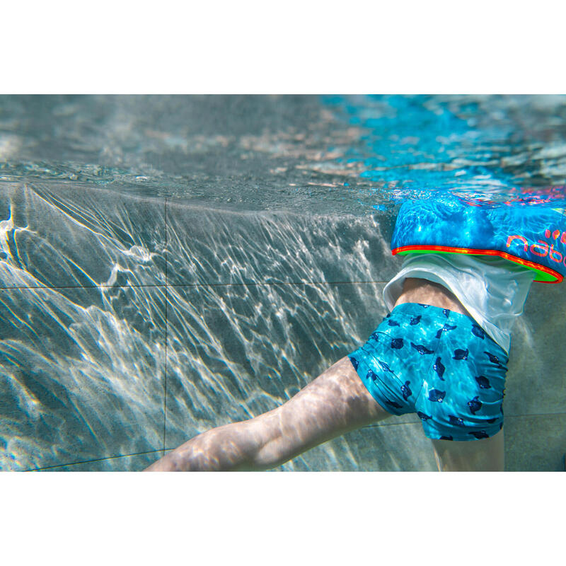 Boxer de bain Bébé / Enfant - Titou Manta bleu