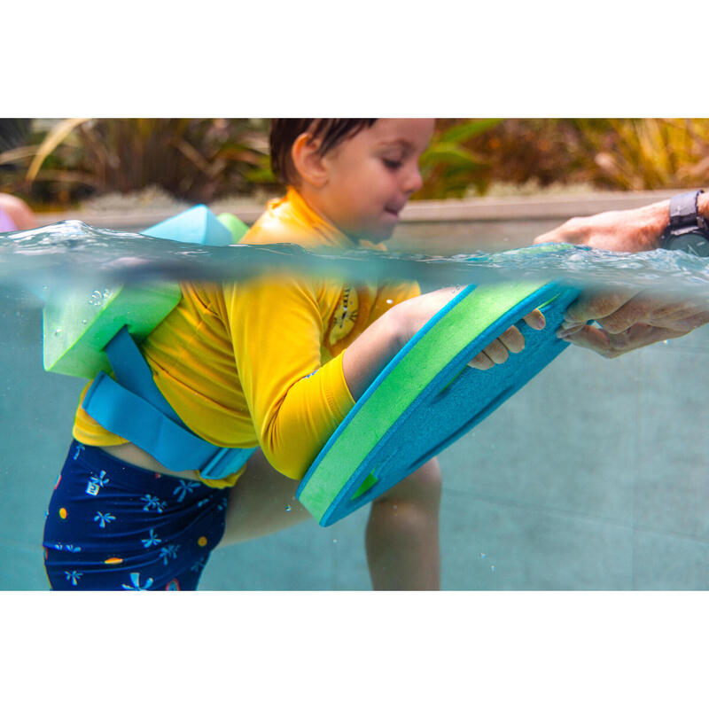 Boxer de bain Bébé / Enfant - Titou Palm bleu marine