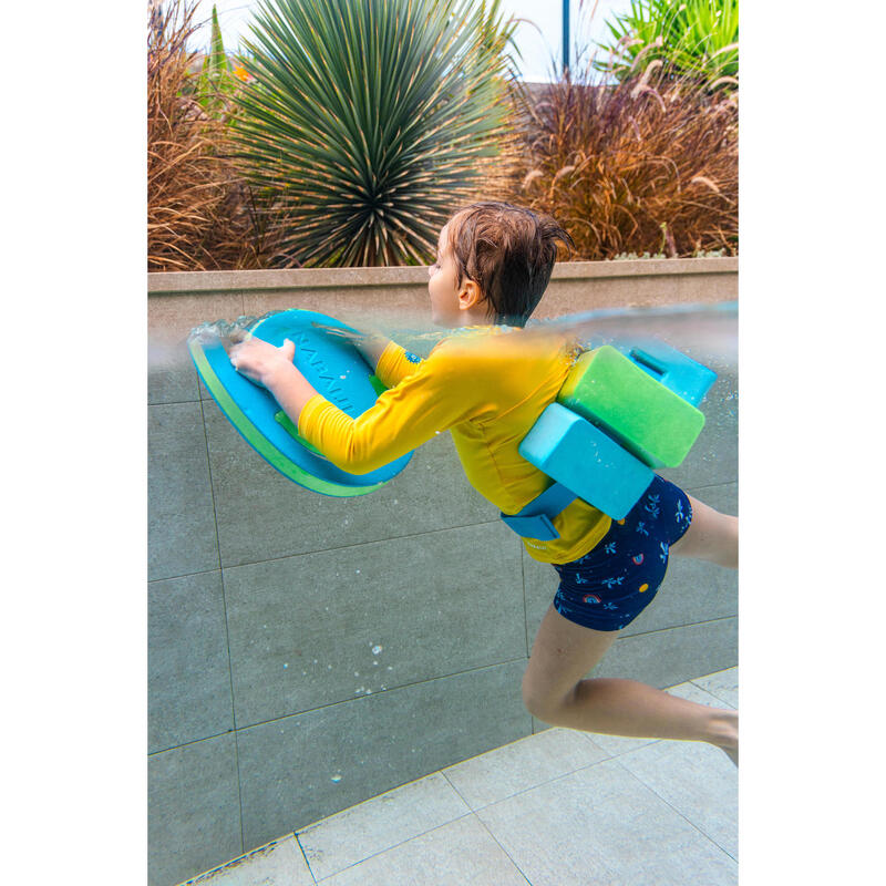 Boxer de bain Bébé / Enfant - Titou Palm bleu marine