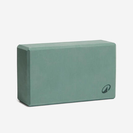 Brique de yoga en mousse, vert foncé