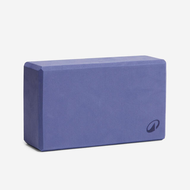Bloc de yoga en mousse – bleu