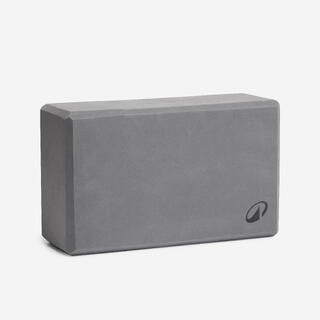 KIMJALY Mattoncino yoga in schiuma 22,5cm x 13,5cm x 7,5cm grigio