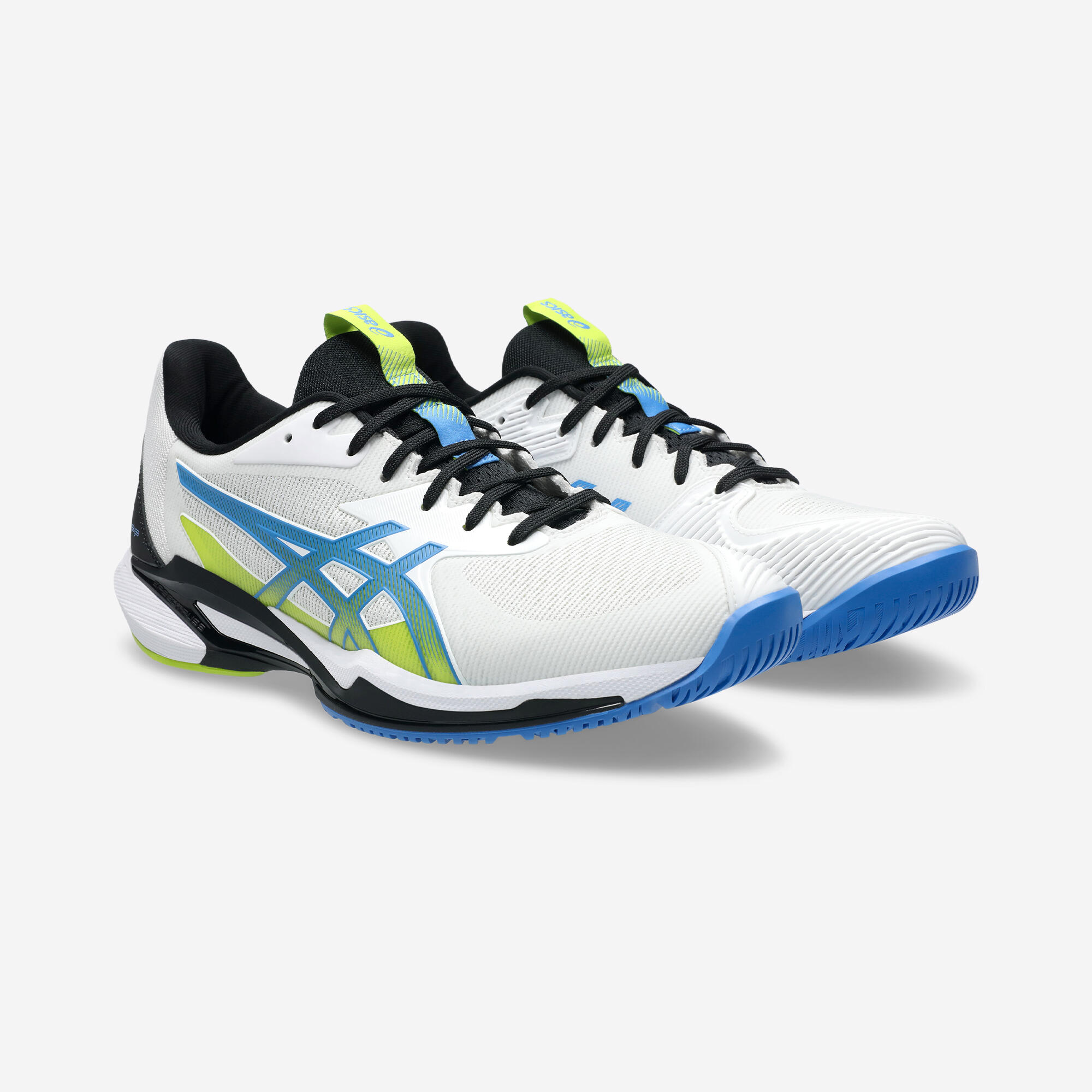 Men's Multicourt Tennis Shoes Gel Solution Speed FF3 - White/Blue