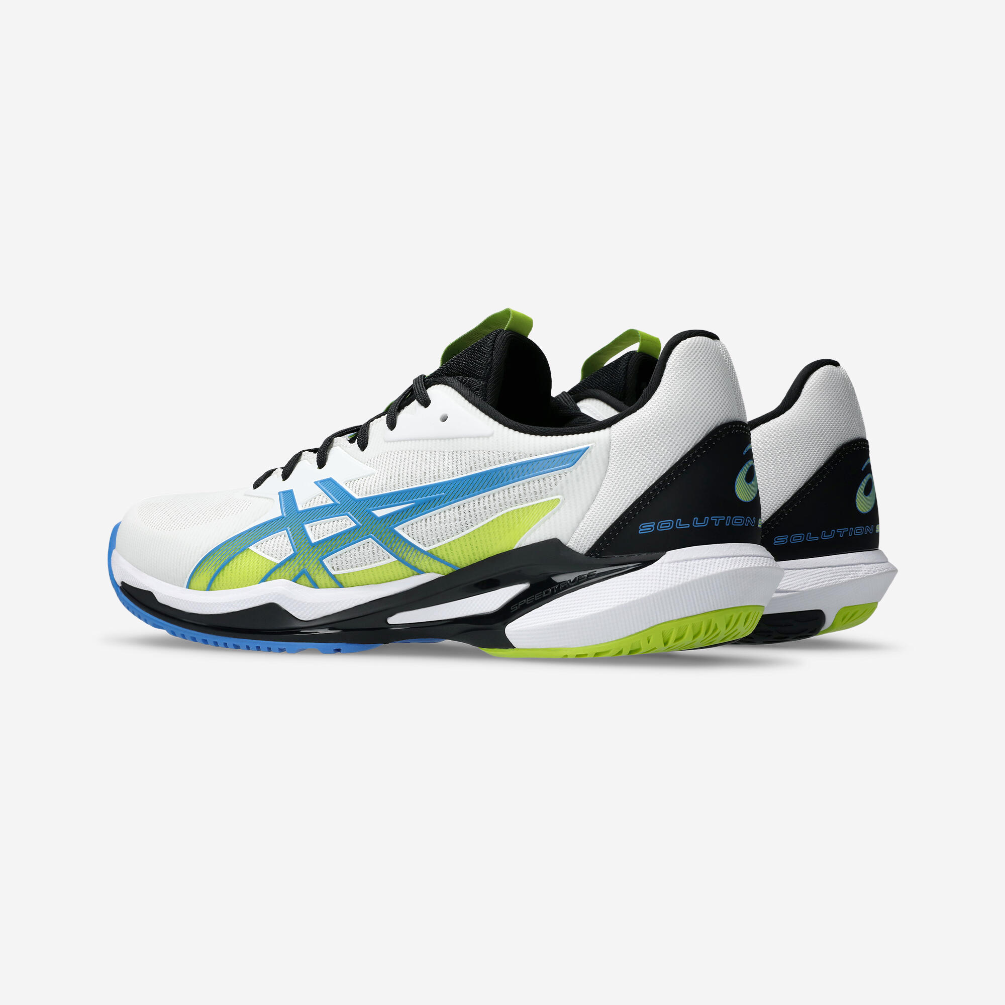 Scarpe tennis uomo Asics GEL SOLUTION SPEED FF3 bianco-azzurro 7/8
